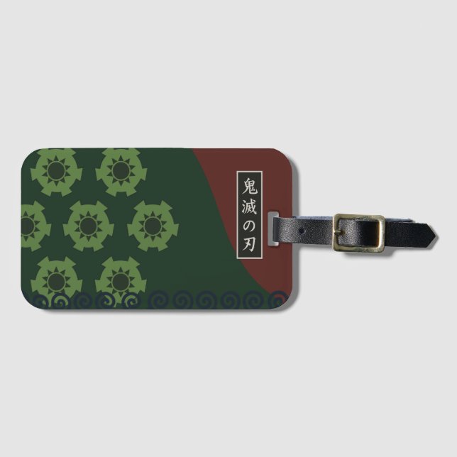 zoro kimino  luggage tag (Front Horizontal)