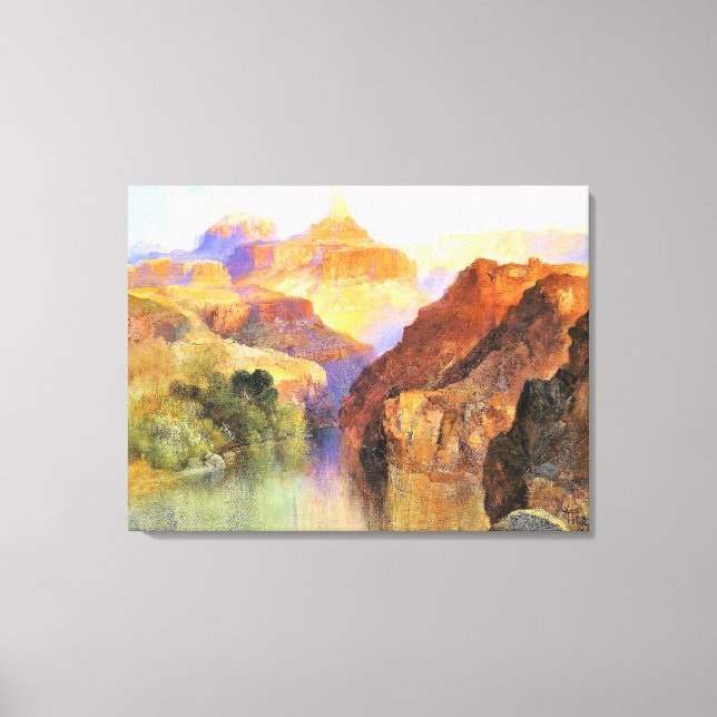 Zoroaster Peak, Grand Canyon, Canvas Print (Front)