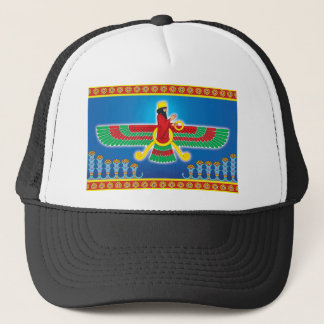 Zoroastrian Persian Faravahar Trucker Hat