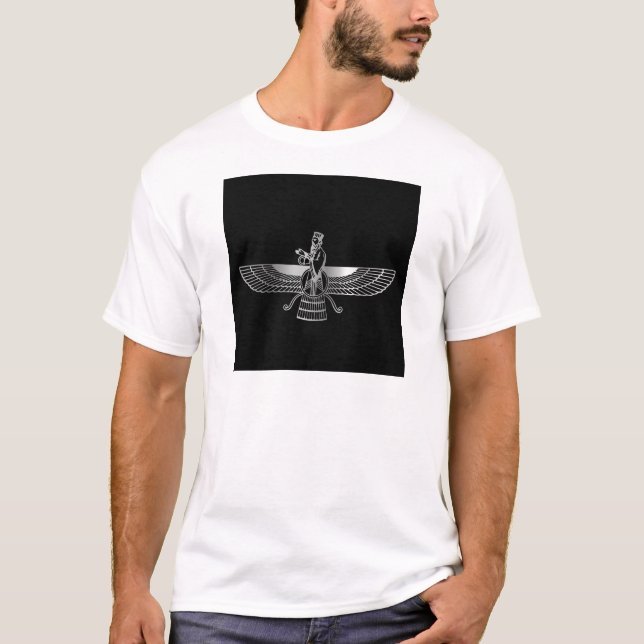 Zoroastrianism Faravahar T-Shirt (Front)