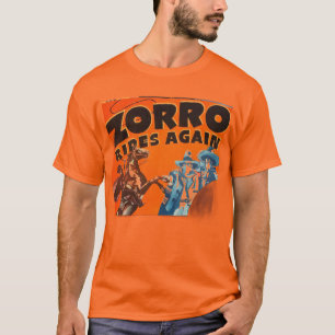 Zorro Rides Again Men’s T-Shirt – Legendary Style 