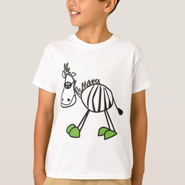 ZoRro tHe zeBRa T-Shirt (Front)