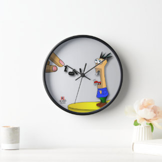 Zot Wall Clock Number 3 - The Message