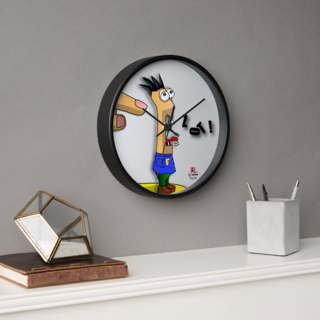 Zot Wall Clock Number 4 - The Messenger (Office)