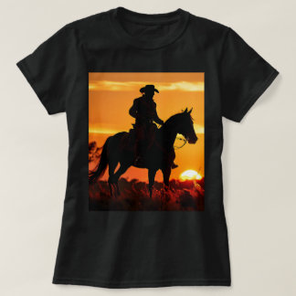 ZOYNK Cowboy Sunset 0023384 T-Shirt