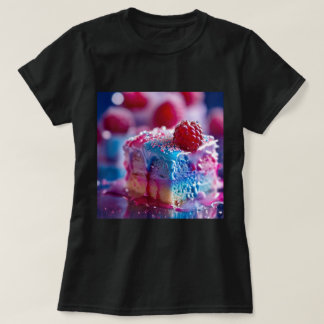 ZOYNK Dream World Picture Art Berry Cake T-Shirt