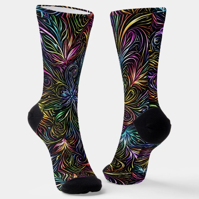 Zoynk Neon Socks 0047446 (Angled)