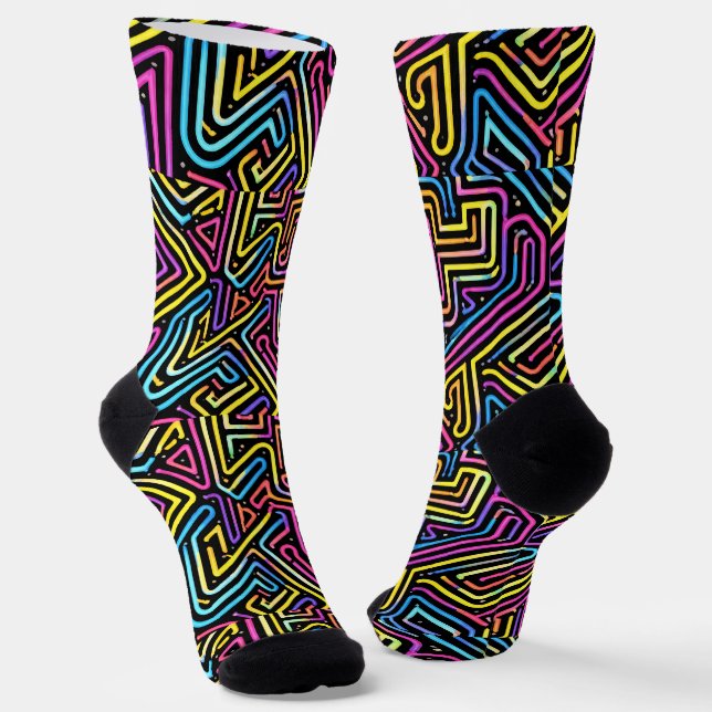 Zoynk Neon Socks 0047457 (Angled)