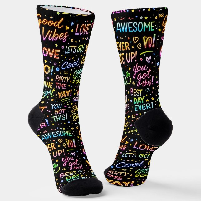 Zoynk Neon Socks 0047481 (Angled)