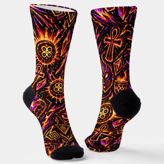 Zoynk Neon Socks 0047592 (Angled)