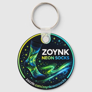 Zoynk Neon Socks Key Ring