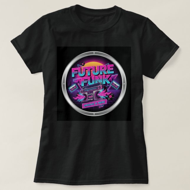 ZOYNK T-Shirt Graphics Future Funk 0045489 (Design Front)