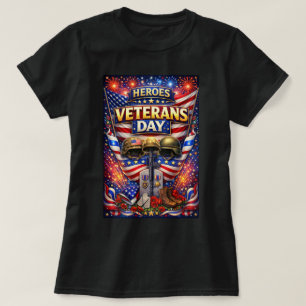 ZOYNK T-Shirt Graphics Heroes Veterans Day 0045410