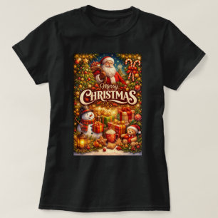 ZOYNK T-Shirt Graphics Merry Christmas 0045414