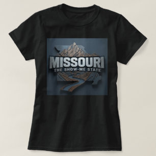 ZOYNK T-Shirt Graphics Missouri 0045500