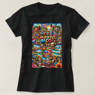 ZOYNK T-Shirt Graphics Puerto Rico 0045383
