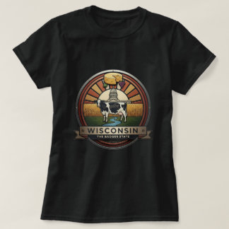 ZOYNK T-Shirt Graphics Wisconsin 0045475