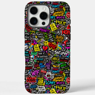 ZOYNKLAB Experiment 0047025 Chaos iPhone 16 Pro Max Case