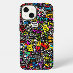 ZOYNKLAB Experiment 0047025 Chaos iPhone 13 Case