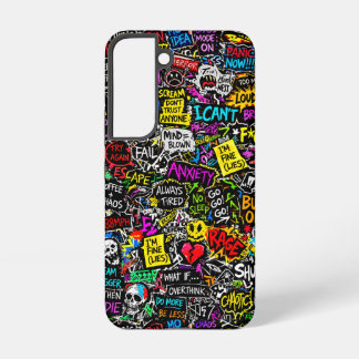 ZOYNKLAB Experiment 0047025 Chaos Samsung Galaxy Case