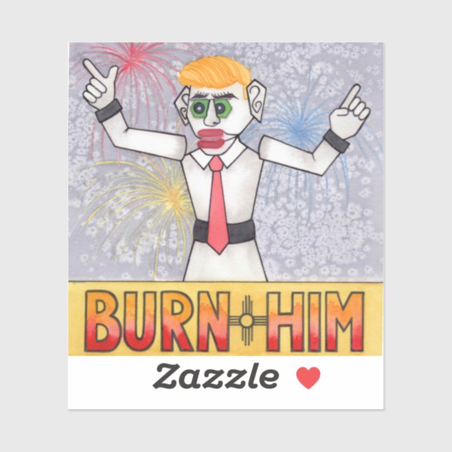 Zozobra Old Man Gloom Santa Fe, NM Tradition (Sheet)