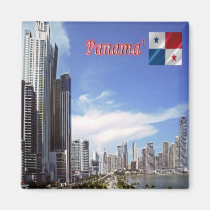 zPA006 PANAMA, Skycrapers, America, Fridge Magnet