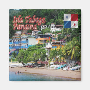 zPA007 PANAMA, Taboga island, America, Fridge Magnet