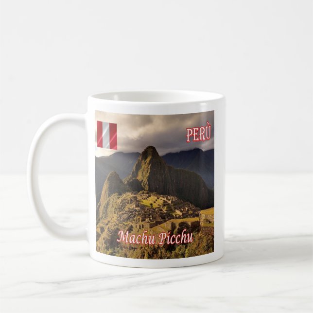 zPE025 MACHU PICCHU, Cozco, Peru, Coffee Mug (Left)