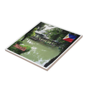 zPH007 Chinese Garden of MANILA Philippines Tile