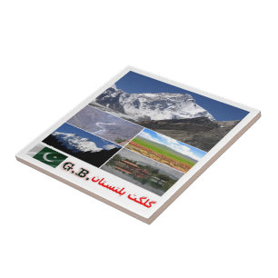 zPK007 GILGIT–BALTISTAN, Pakistan, Asia, Tile