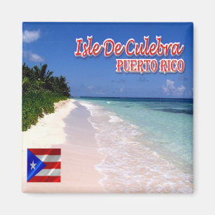 zPR014 PUERTO RICO, Flamenco Beach, Fridge Magnet