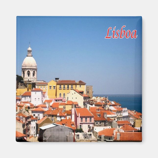 zPT021 LISBON Amalfa, Portugal, Europe, Fridge Magnet (Front)