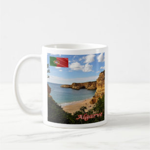 zPT027 ALGARVE Beach Marinha, Portugal, Coffee Mug