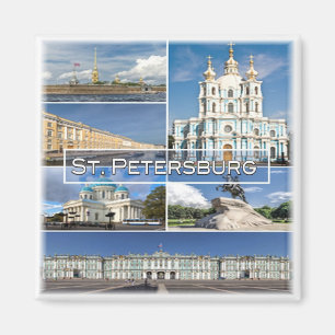 zRU004 SAINT PETERSBURG, Russia, Europe, Fridge Magnet