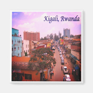 zRW005 KIGALI, Rwanda, Africa, Fridge Magnet