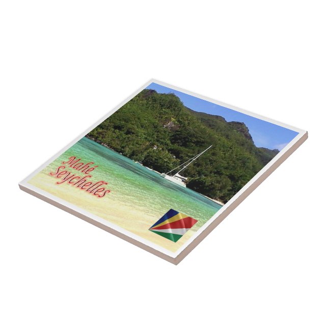 zSC009 MAHE', Sea View, Seychelles, Africa, Tile (Side)