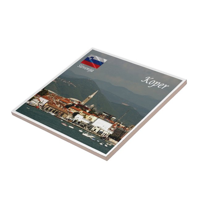 zSI015 KOPER, Slovenia, Europe, Tile (Side)