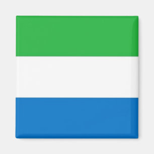 zSL001 SIERRA LEONE Flag, Africa, Fridge Magnet