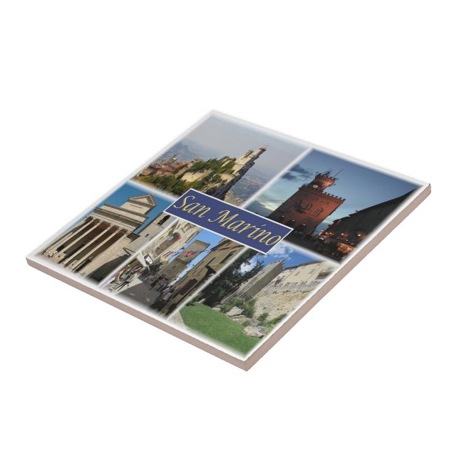 zSM003 SAN MARINO, Europe, Tile (Side)