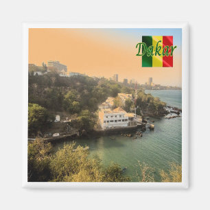 zSN004 DAKAR, Senegal, Africa, Fridge Magnet