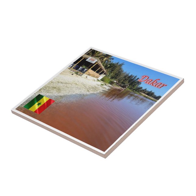 zSN005 DAKAR, Panorama, Senegal, Africa, Tile (Side)