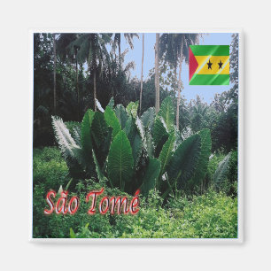zST004 SAO TOME, Africa, Fridge Magnet