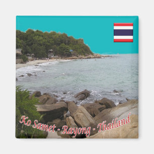 zTH021 KO SAMET near Rayon, Thailand, Asia, Fridge Magnet