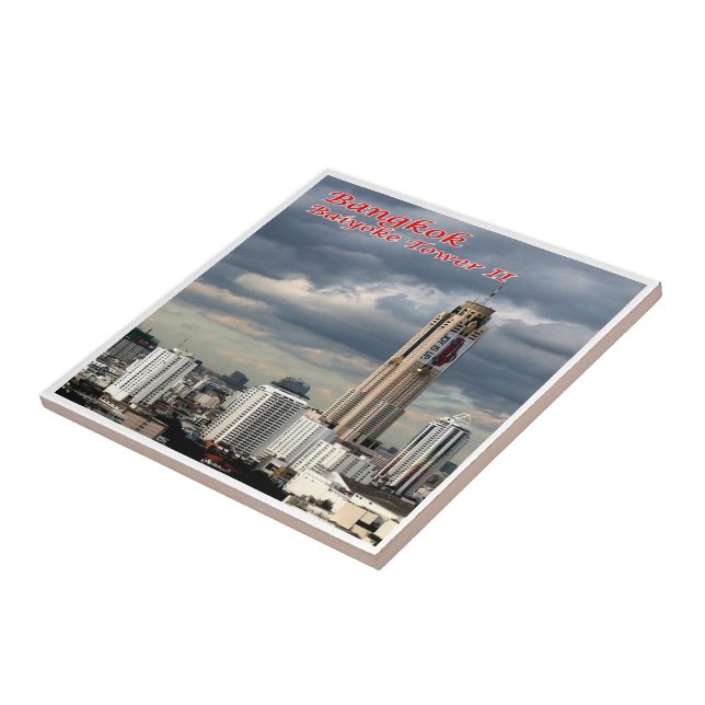 zTH028 BAIYOKE TOWER in Bangkok, Thailand, Tile (Side)