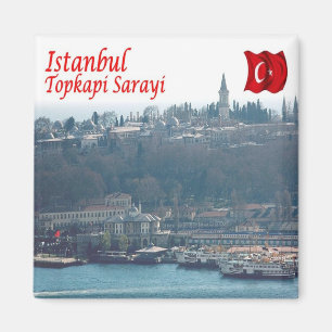 zTR009 ISTANBUL TOPKAPI, Turkey, Europe, Fridge Magnet