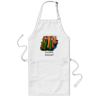 Zucchini Anyone? Long Apron