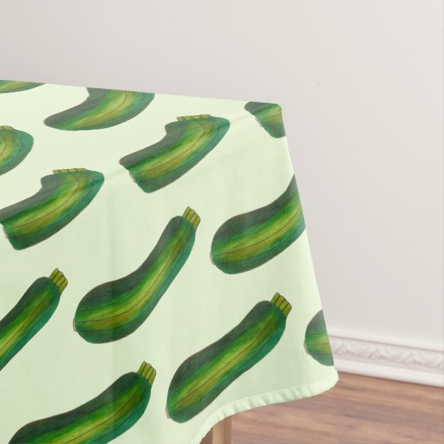 Zucchini Courgette Summer Vegetable Garden Veg Tablecloth (In Situ)