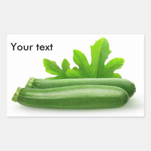 Zucchini Rectangular Sticker
