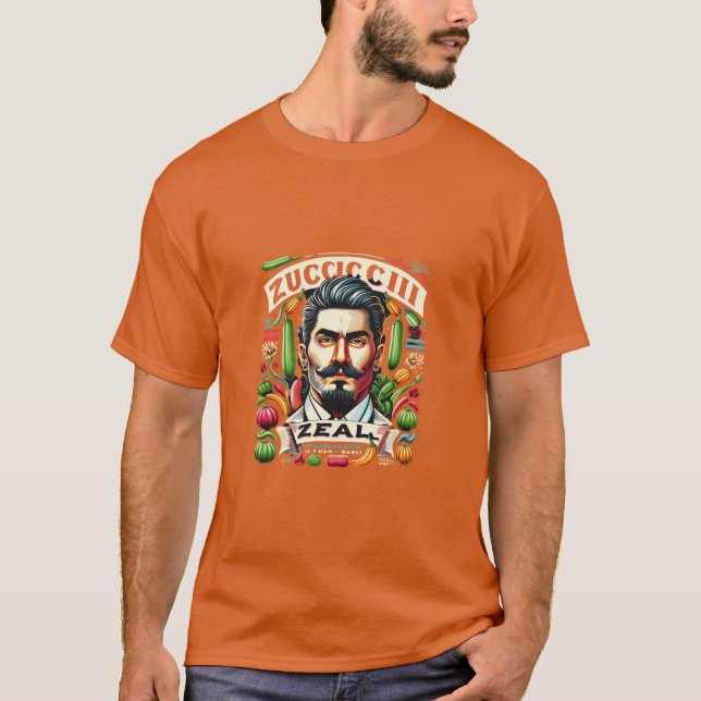 Zucchini Zeal T-Shirt (Front)