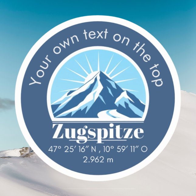 Zugspitze Germany mountain souvenir decoration  (Creator Uploaded)